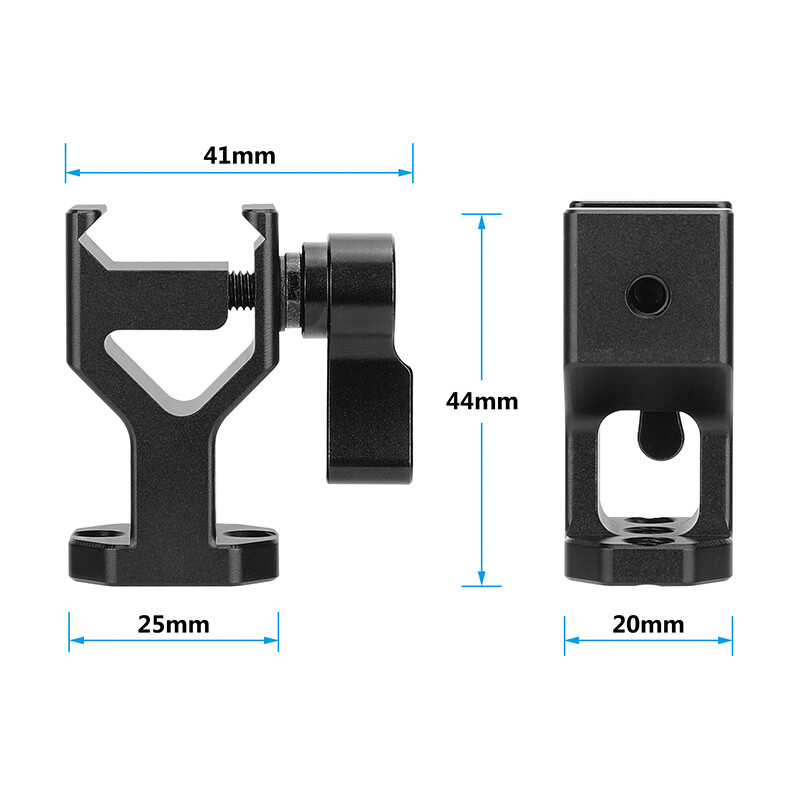 CAMVATE NATO Clamp Extension Mount With 1/4" Thread For Quick Accessory Mounting