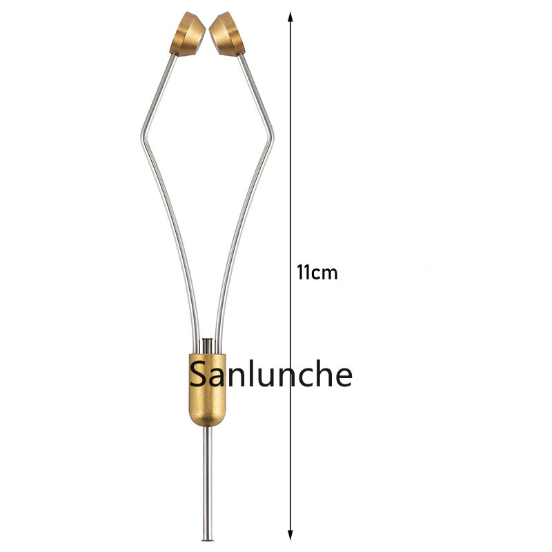 Fly Tying Bobbin Holder Brass Fly Fishing Flies Baits Hook Making Tools