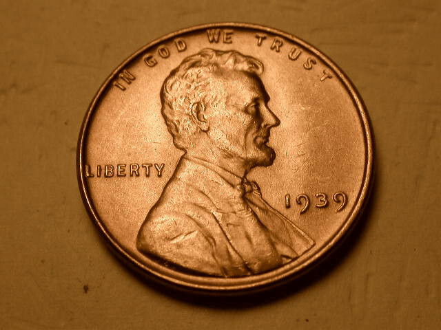 1939-P Gem BU Uncirculated Red Wheat Cent!! SUPERB!! Nice!!! BEAUTIFUL!!#13