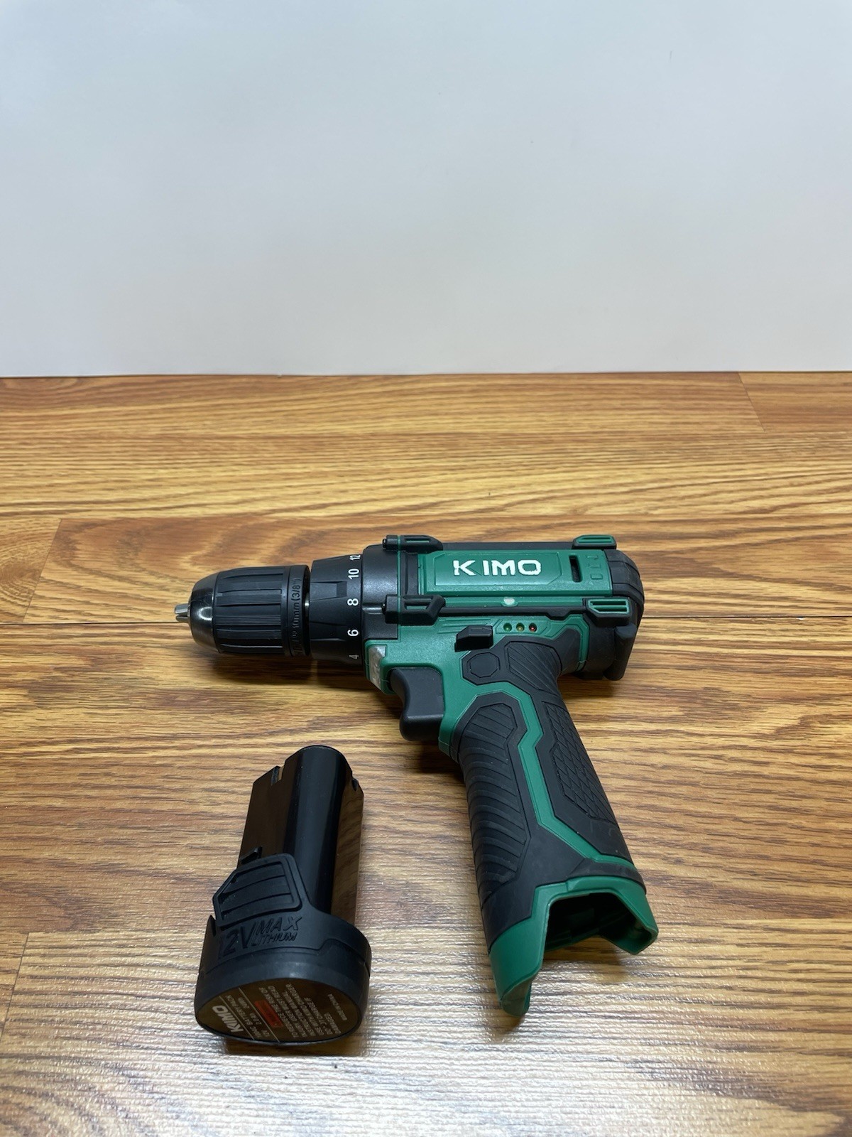 Kimo 1005A 12V Cordless Driver Drill With Battery  Untested No Charger