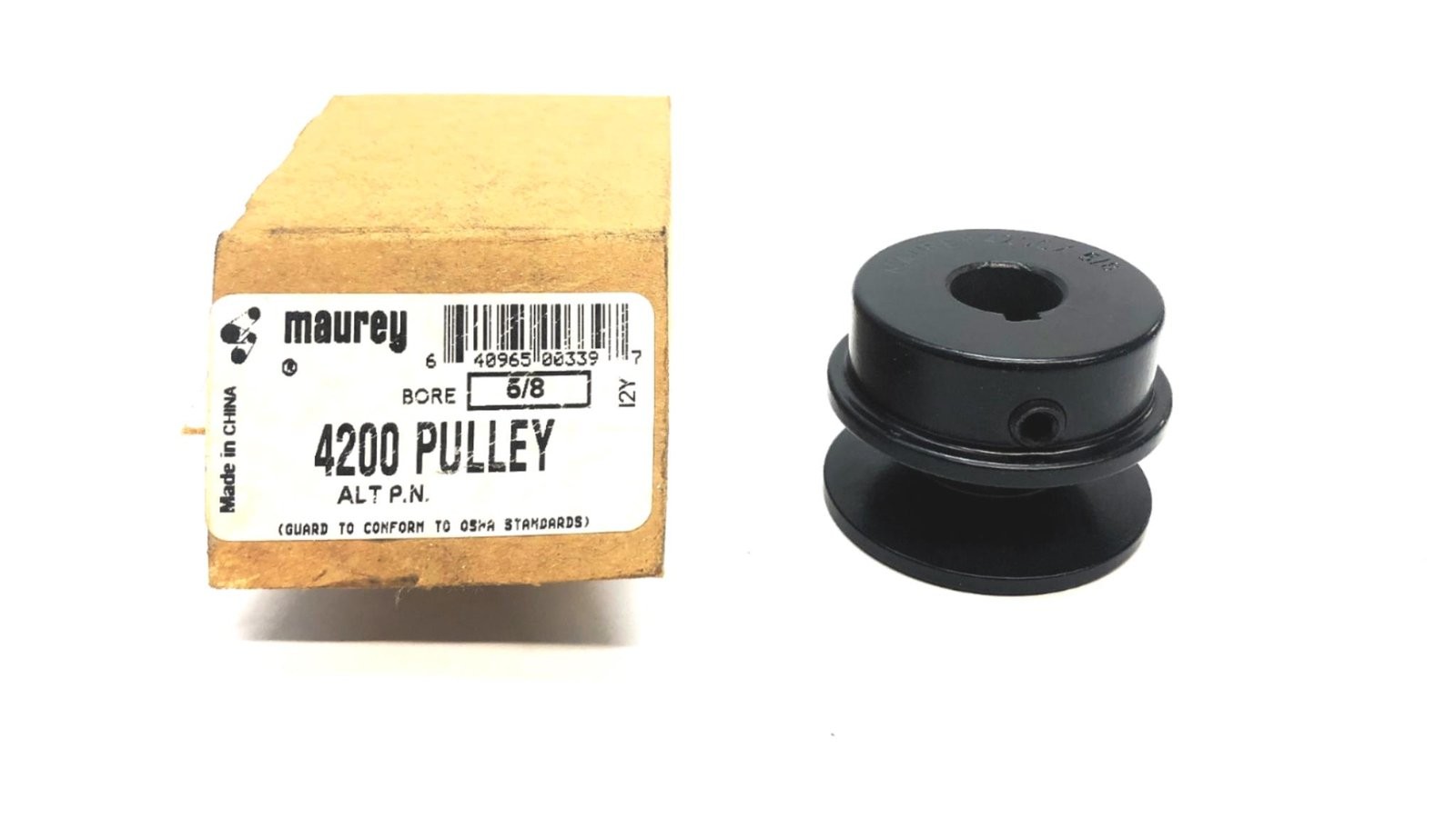 Maurey 5/8" Bore Pulley 4200X5/8 NOS