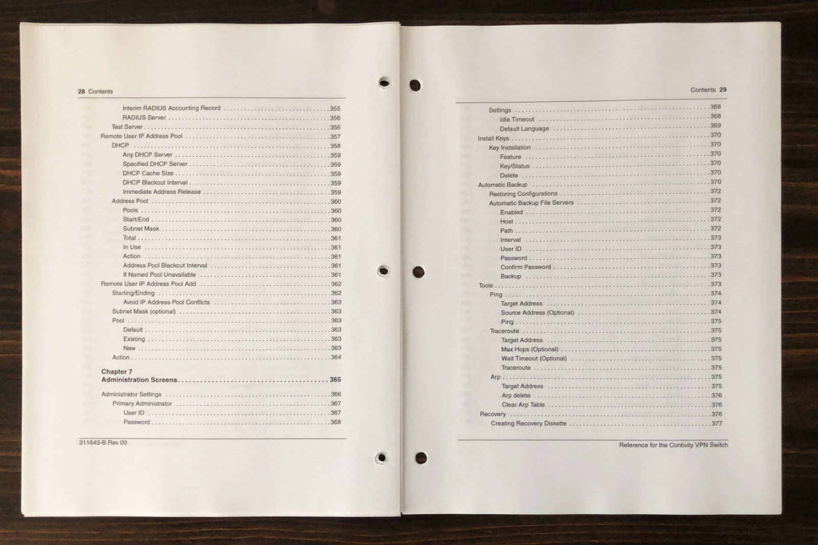 Nortel Networks - Reference For The Contivity VPN Switch (2000)