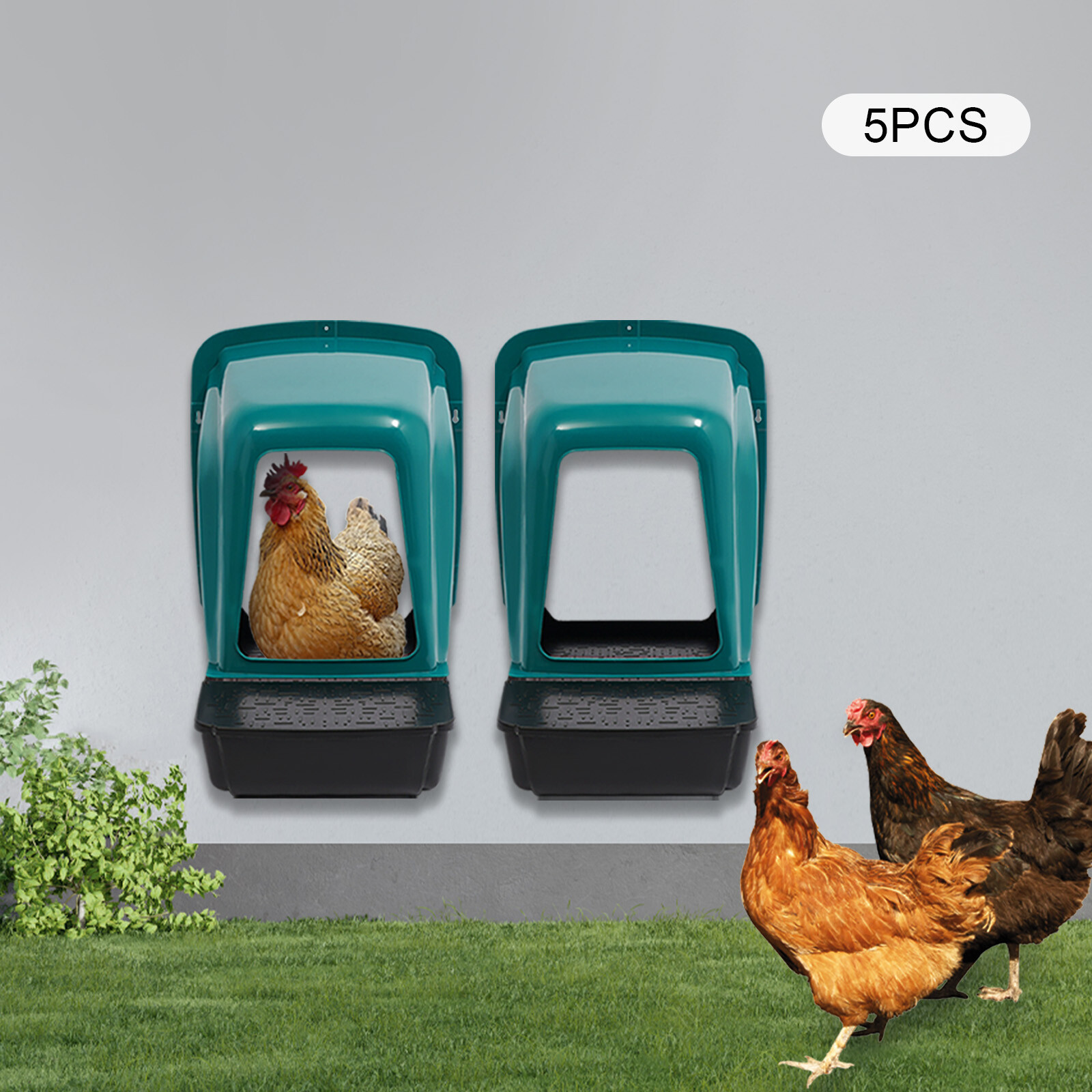 Nesting Boxes Egg Chicken Nesting Box Case For Chicken Coops Laying Wall-mounted