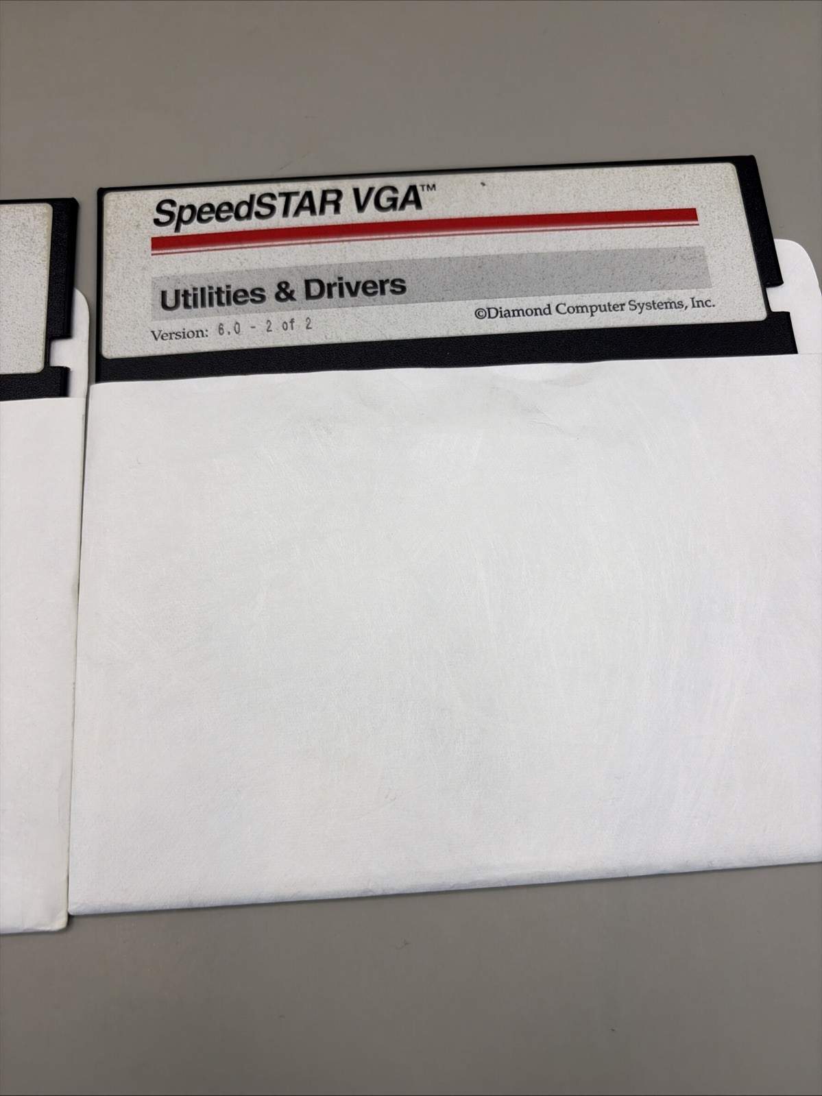 Speedstar VGA Utility & Drivers 5.25” Both Disc Diamond Computer Systems