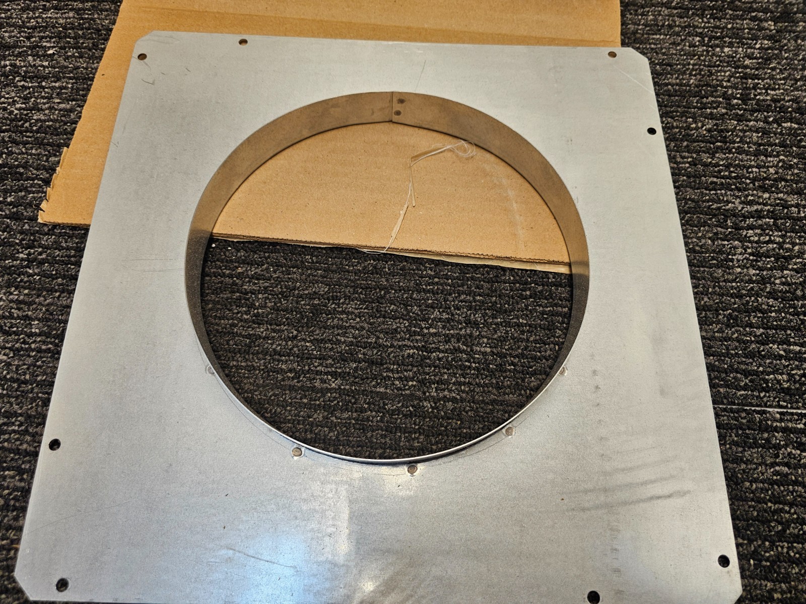 Zephyr 54190053 Front Panel Rough-In Plate Round 8"