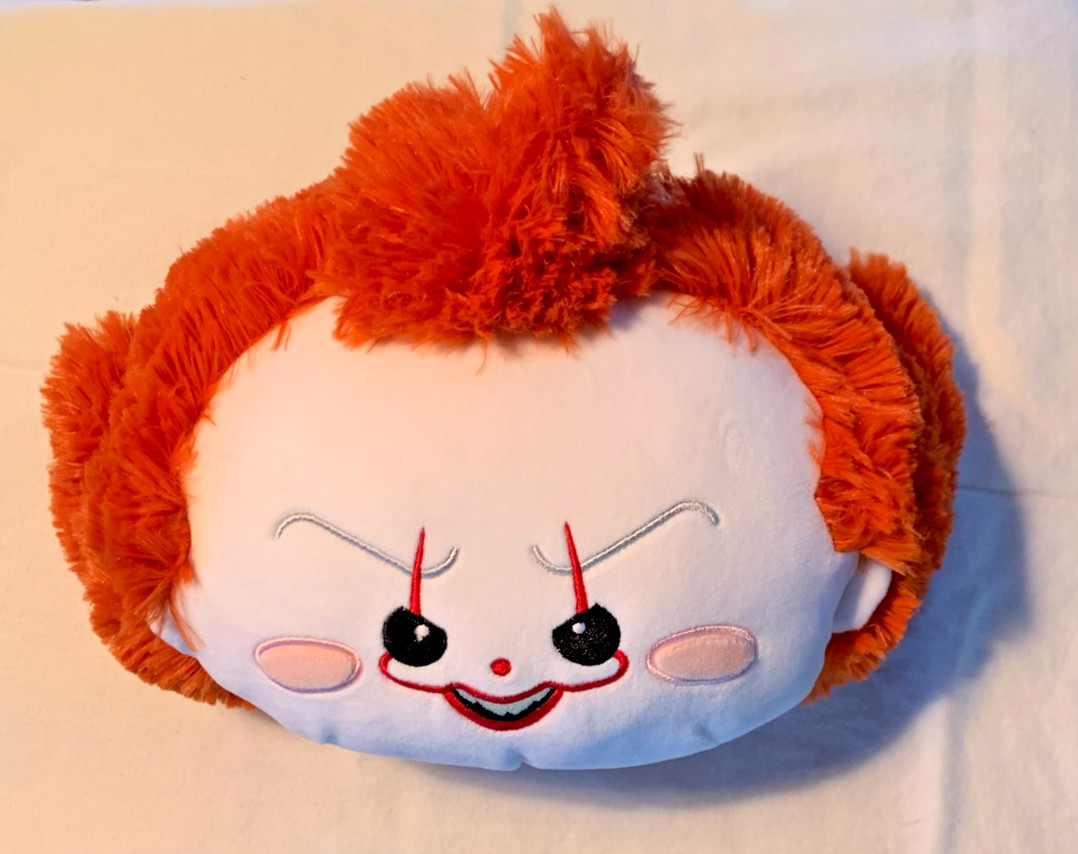 Jazwares Pennywise Plushie Pillow 12 Inch Welcome to Derry IT New with Tag