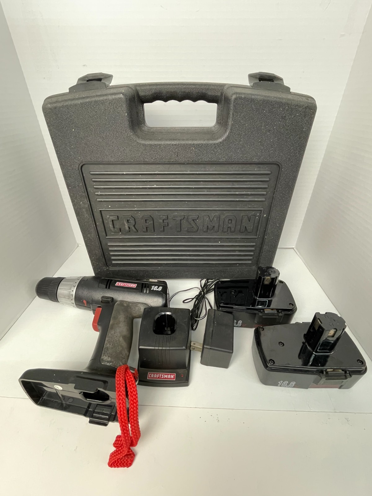 Craftsman 16.8V VSR 3/8-in. Drill / Driver Model 973.111430 Not Working Battery