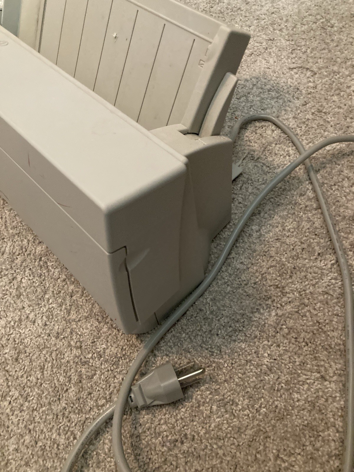 Vtg Tested Apple Stylewriter 1200 Computer Printer M2003 POWERS ON Moves On Rail