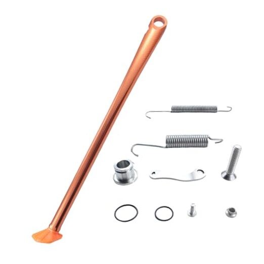Motorcycle CNC Kickstand Foot Side Stand For XC XC-W XC-F XC-W EXC 150 Orange