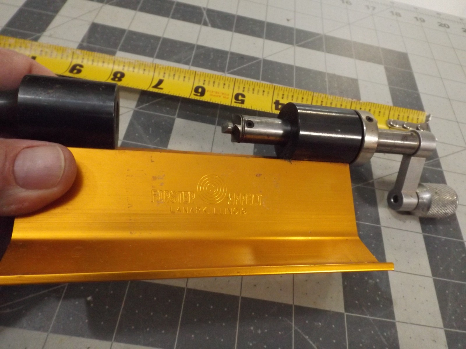 Vintage Used Forster Appelt Reloading Precision Case Trimmer
