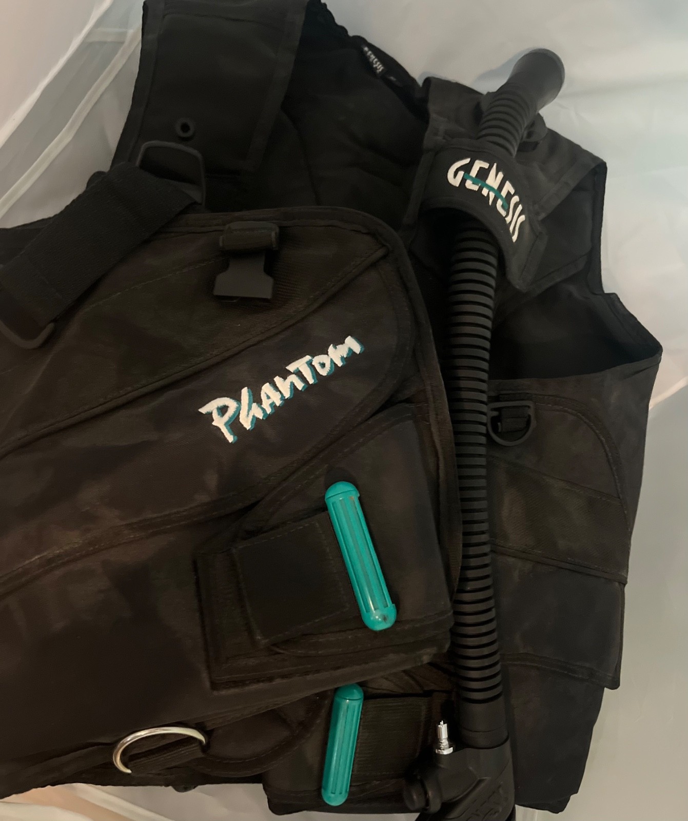 Genesis Phantom Scuba Dive Vest, Jacket Size Medium, Diving