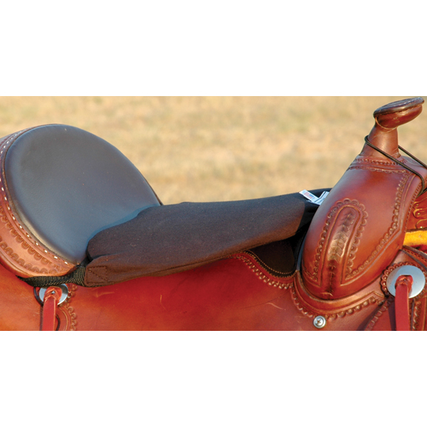 CASHEL TUSH CUSHION Western Style Saddle Seat Pad black