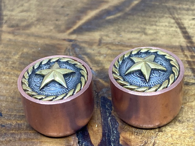 Texas Ranger  rope edge guitar volume and tone control knobs knobs.