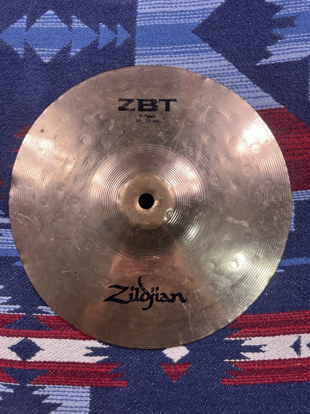 Zildjian 10" 25cm ZBT Splash Drum Cymbal *Flaw