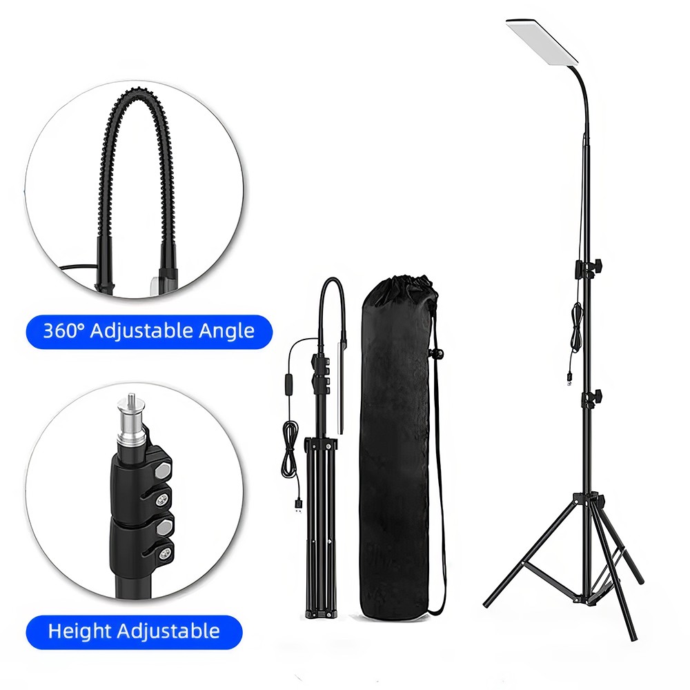 Outdoor Camping Light Super Bright LED Grill Light Work Light With Stand Tripod