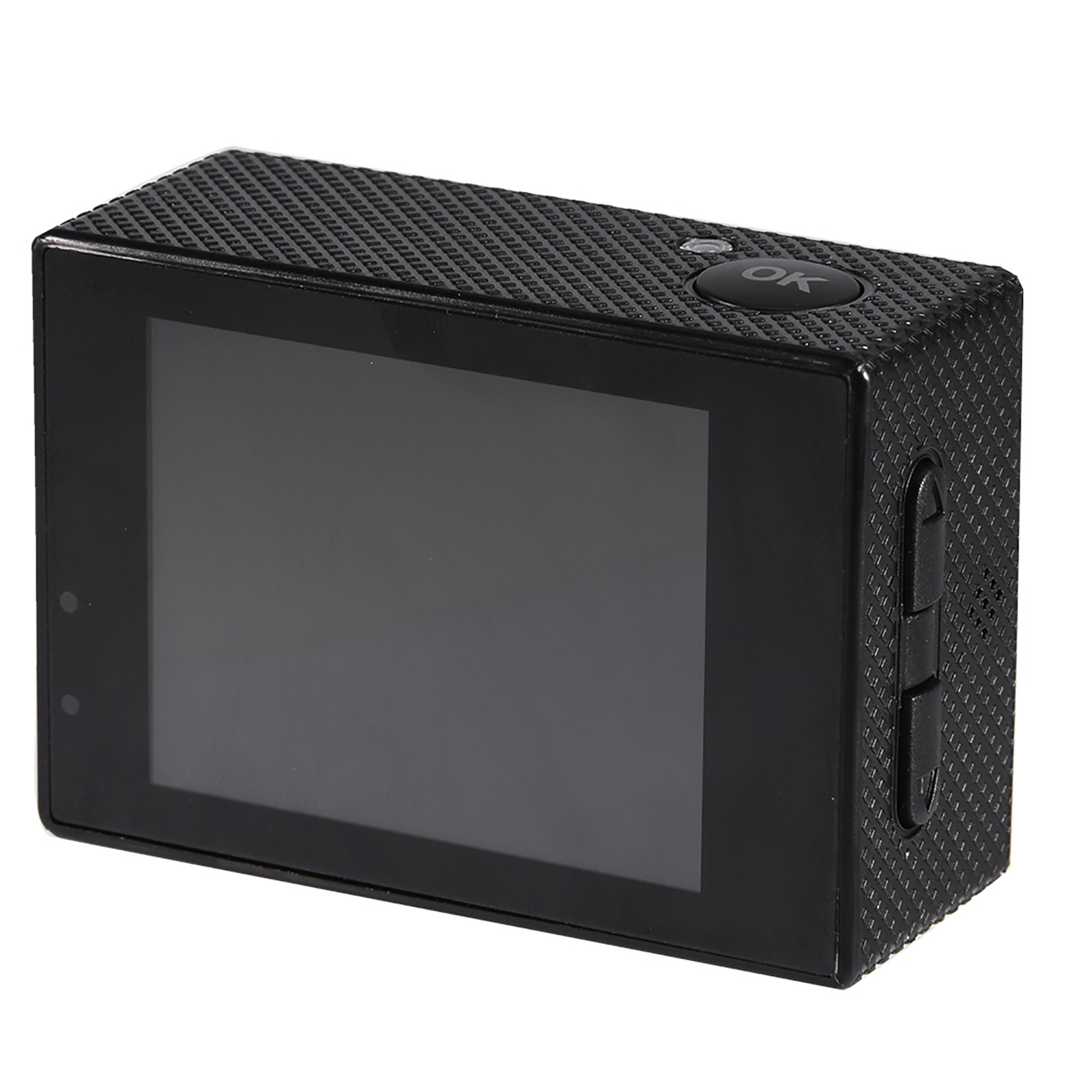 2.0 Inch HD Waterproof Action Camera DV USB Charging For Water Sports Black