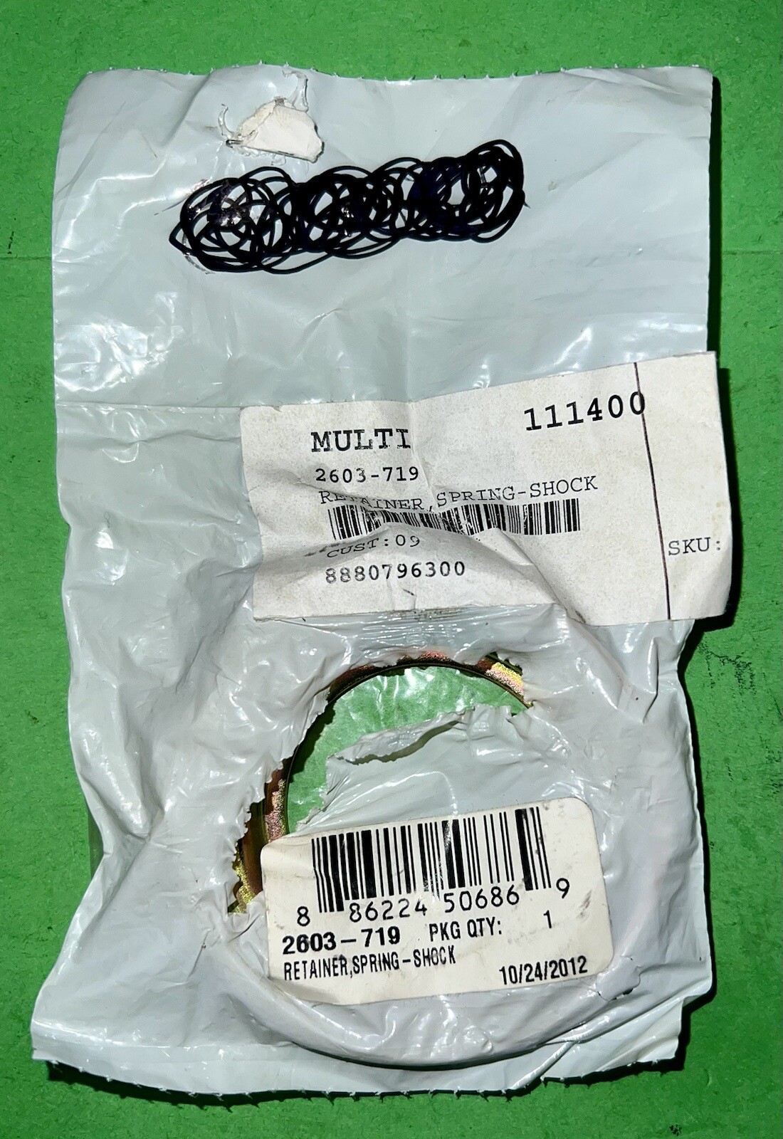 Arctic Cat OEM Shock Spring Retainer 2603-719 New