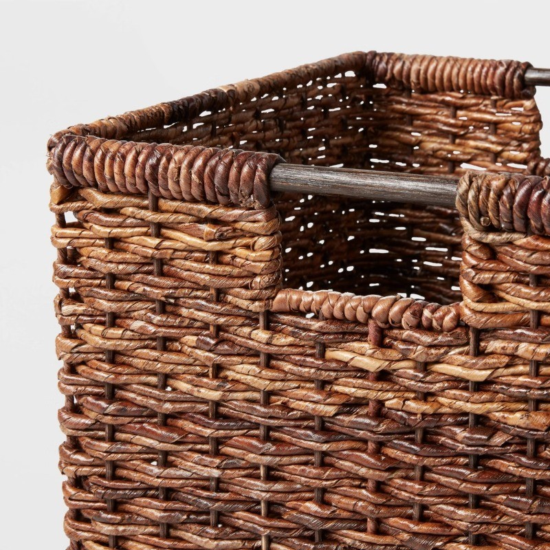 Large Woven Abaca Crate
