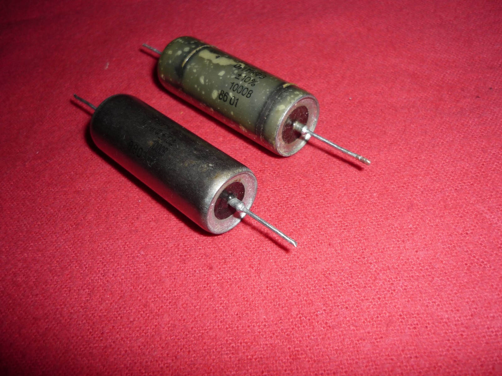 2pcs. 0.1uF 1000V Capacitor K40Y-9 / К40У-9 . Pulled
