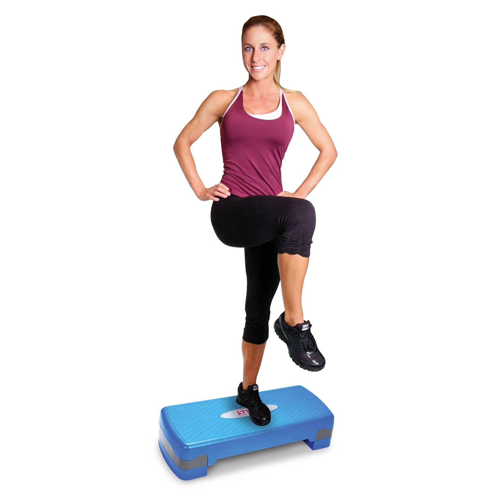 Aerobic Stepper Platform Black & Pink