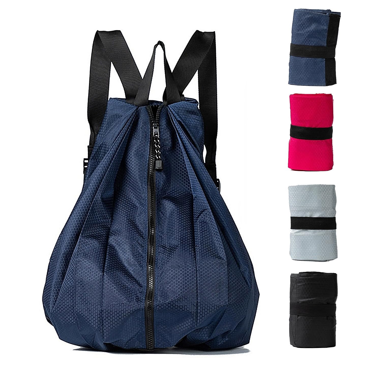 Ultra Lightweight Waterproof Small Hiking Backpack Foldable Travel Gym Blue