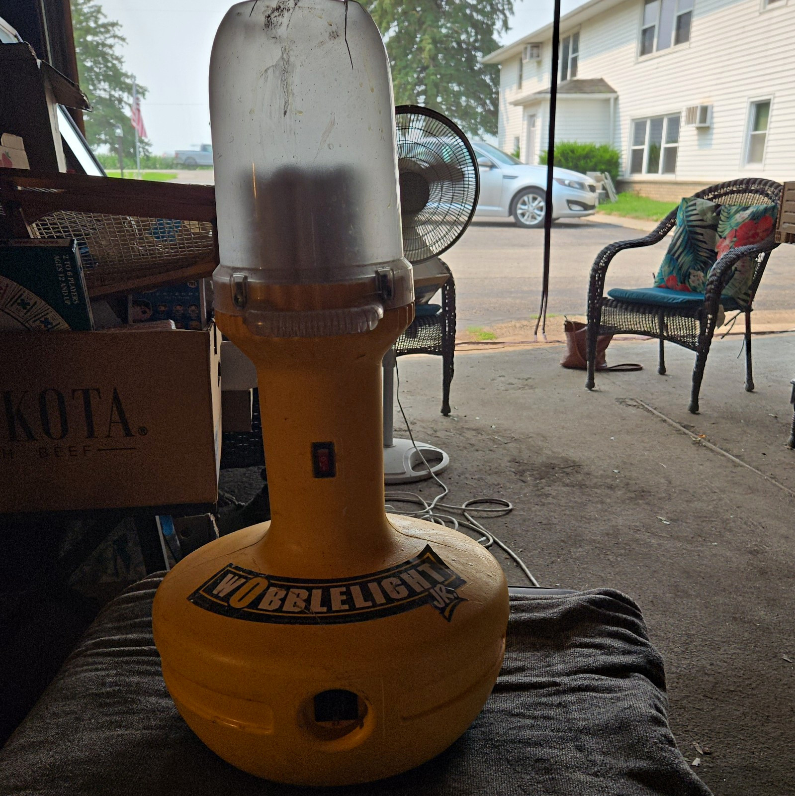 Wobble Light JR Self-Righting Corded 120V Worklight Yellow/Clear