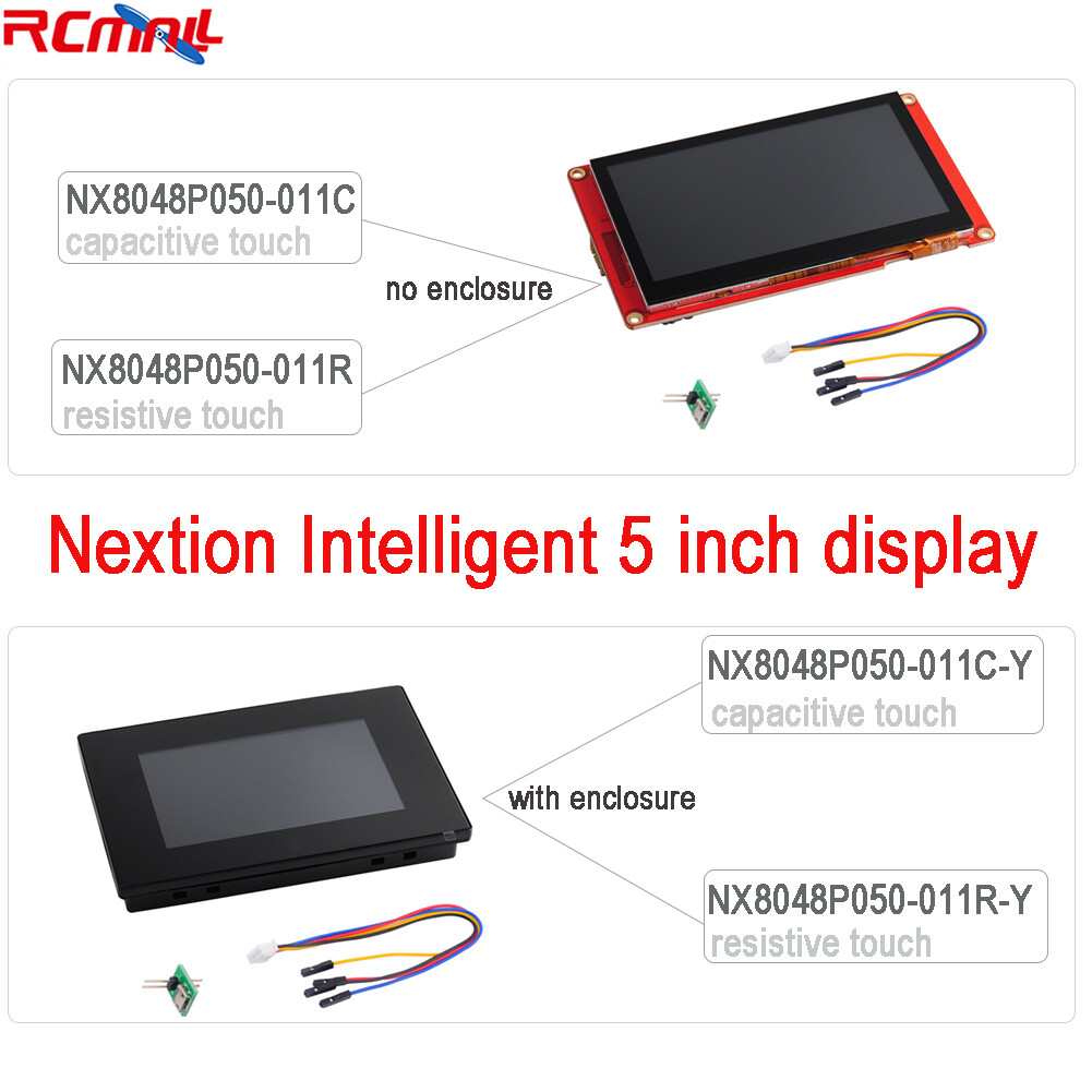 Nextion Intelligent 5 inch Display NX8048P050-011 Touch Screen HMI LCD Module