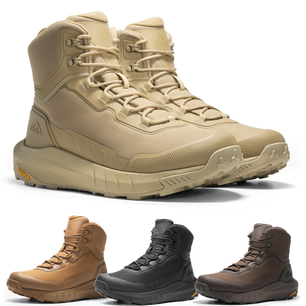 Men's Tactical Military Hiking Boots Lightweight Motorcycle Combat Boots