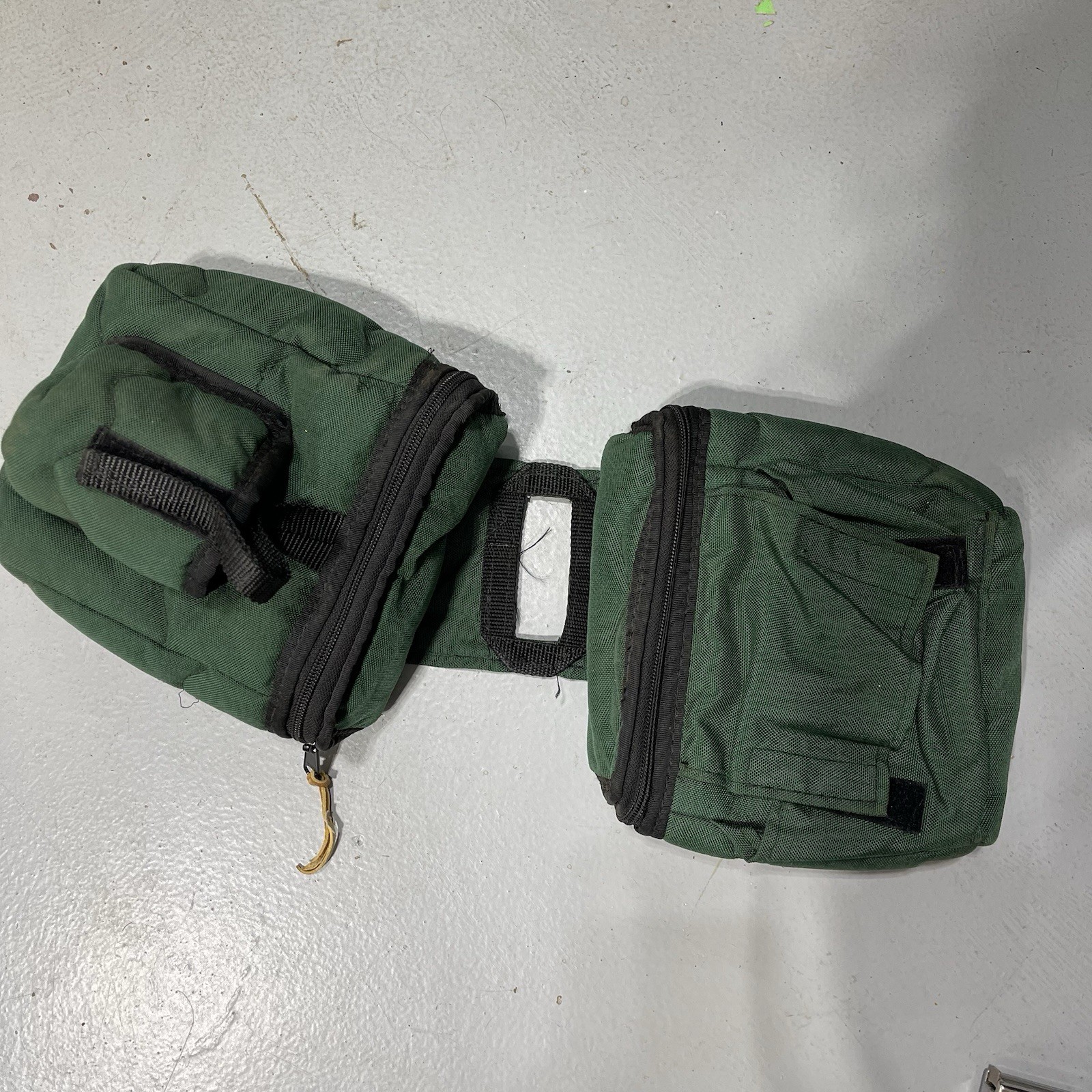 Parker Enterprises Dog Saddle Pouches Green