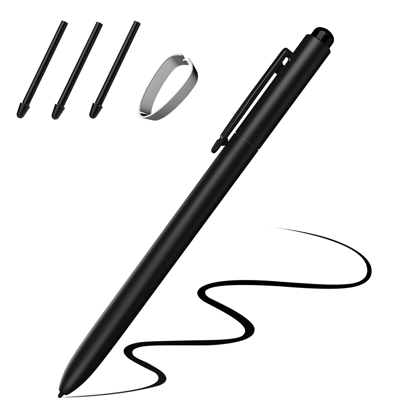 EMR Stylus Pen Compatible with Remarkable 2 Black