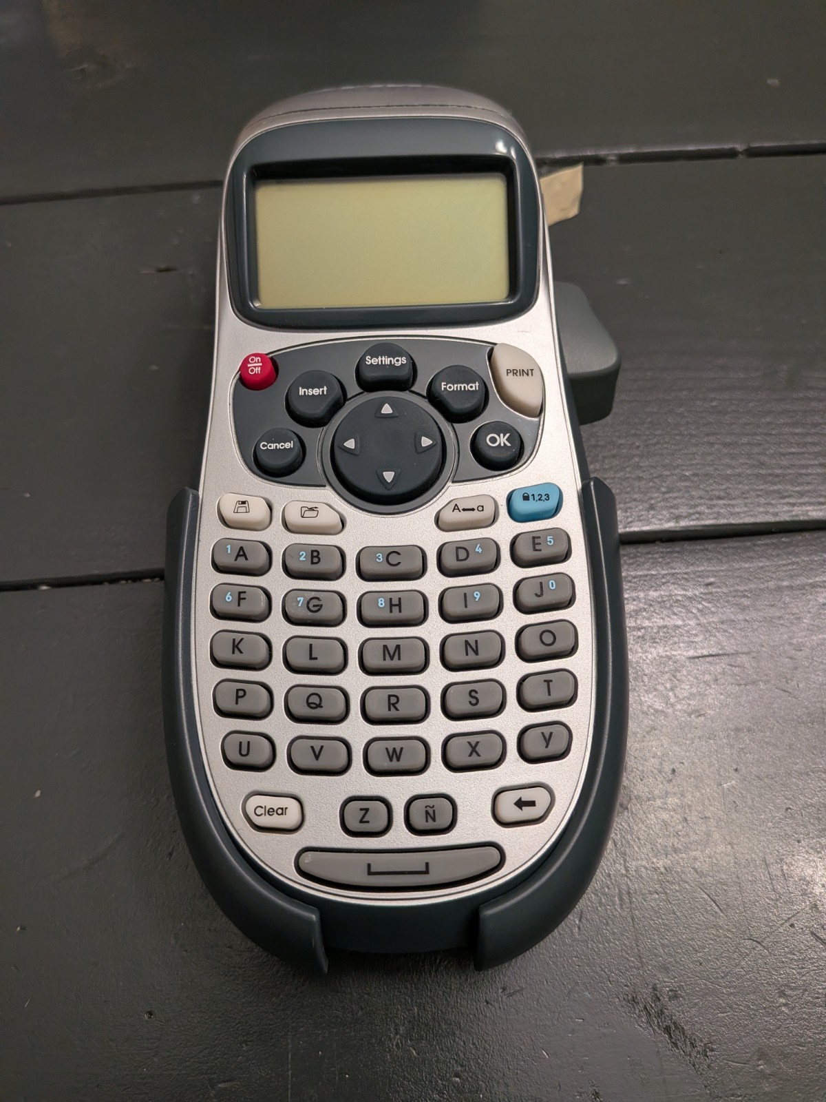 DYMO LetraTag 100H Plus Handheld Label Maker - Silver/Gray