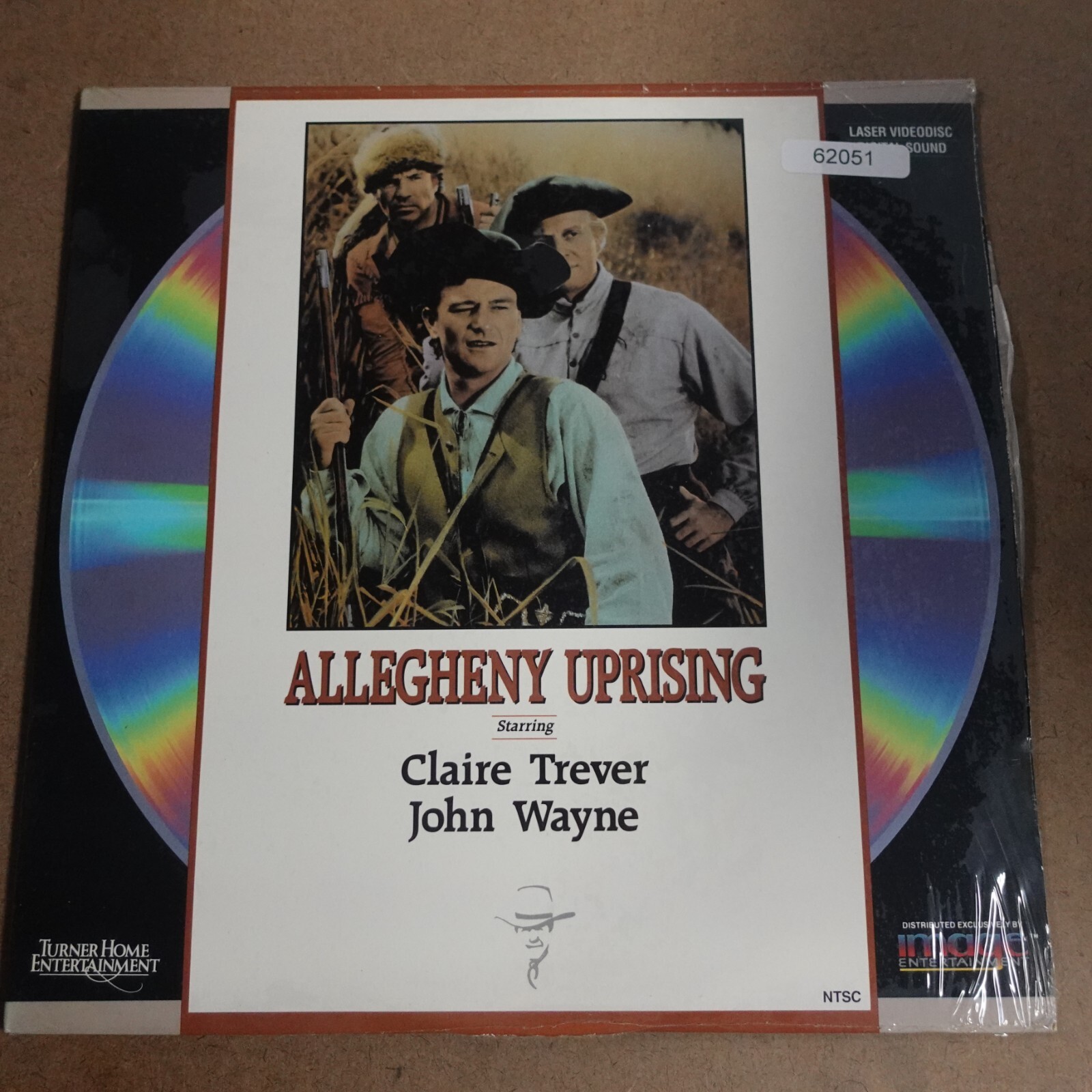 NEW SEALED Allegheny Uprising Laserdisc Ld Movie