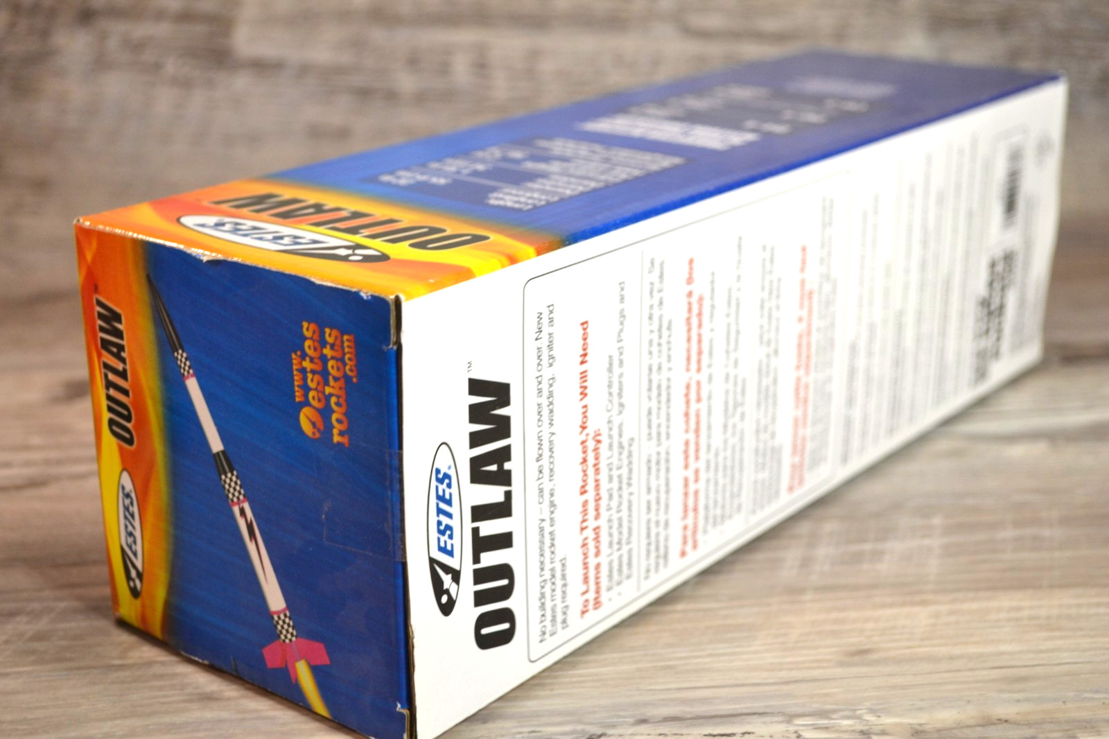 Estes Outlaw Flying Model Rocket RTF #2474 NOS
