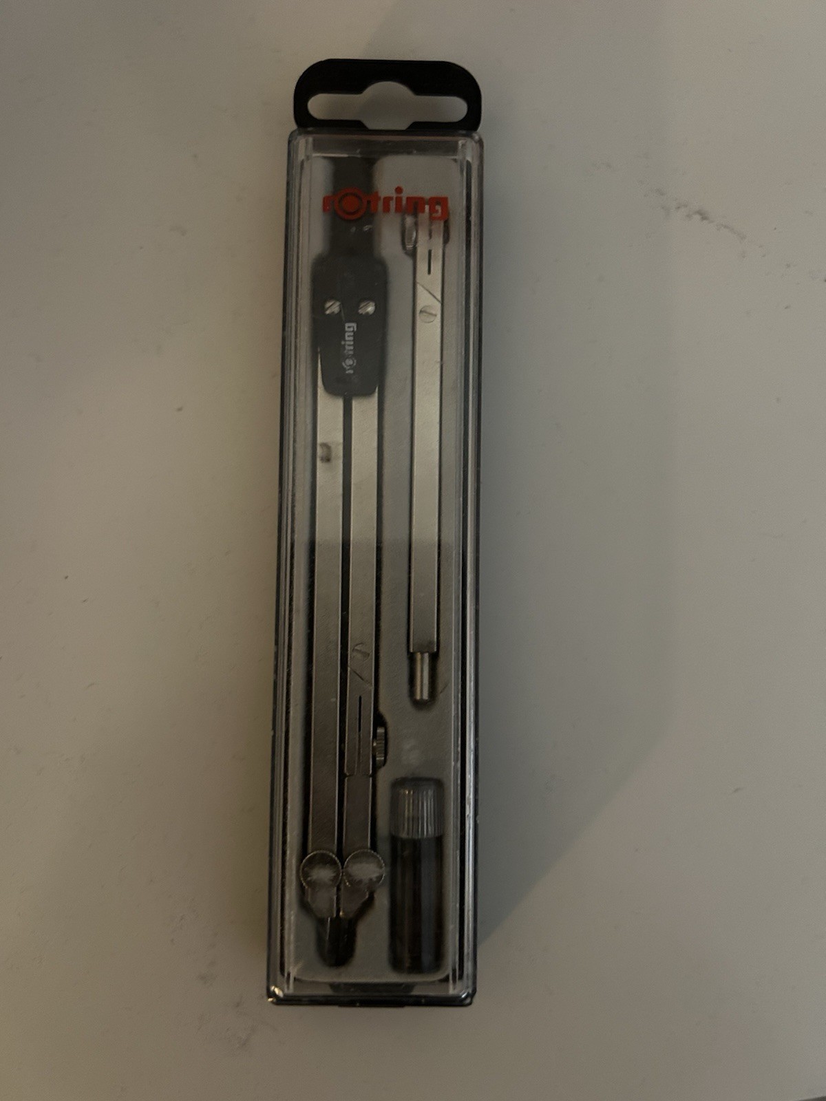 Vintage Rotring R 529 008 Compass In Original Case