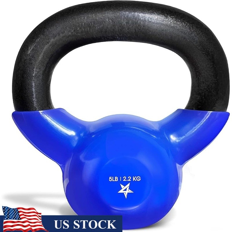 High-Quality Cast Iron Kettlebell Durable Handle Indoor Outdoor Training Fitness