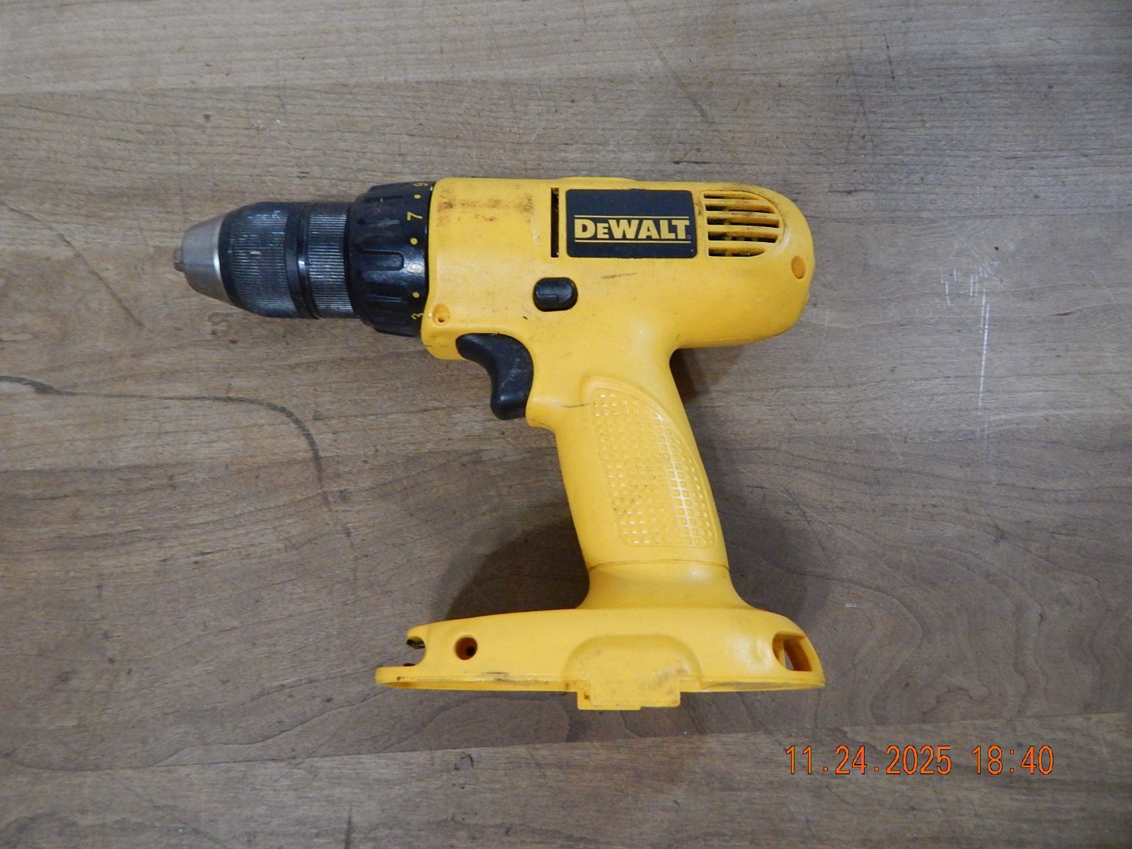 Dewalt DW959 18V Cordless Drill | Tested/Working No Battery