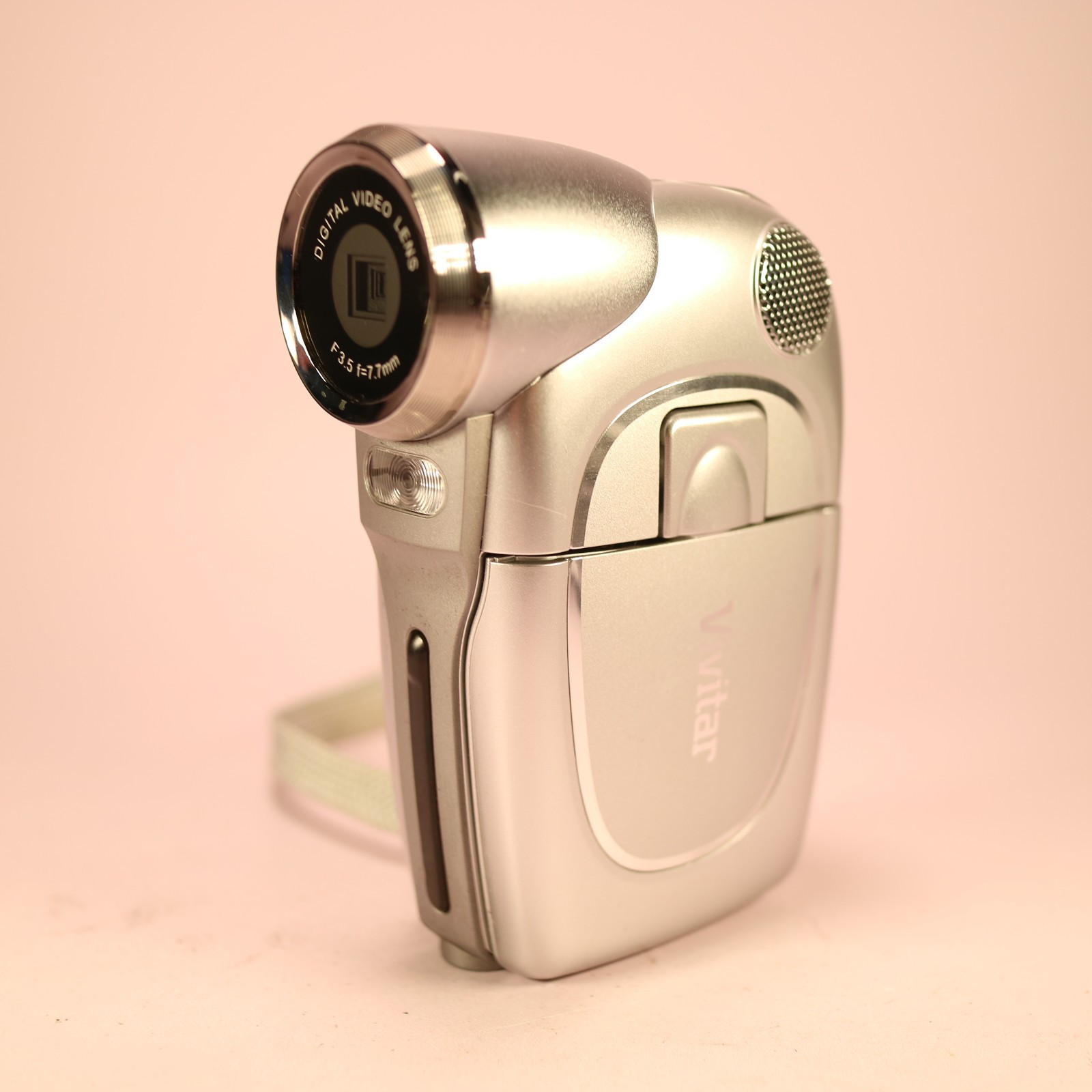 Vivitar DVR-510 5.0MP Compact Digital Video Recorder Silver Tested