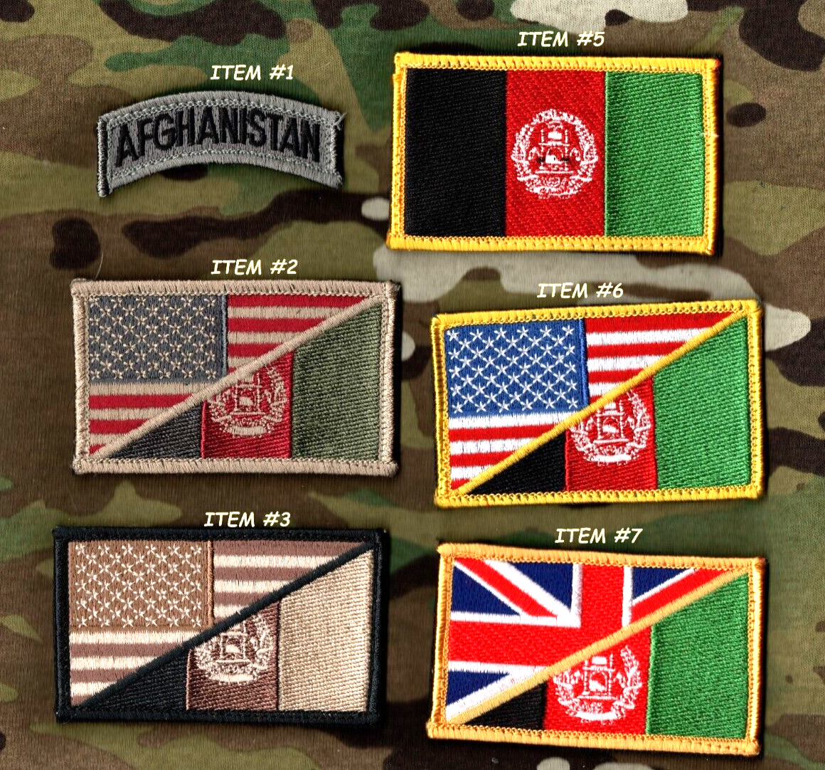 DAESH BASHER JOINT SPECIAL OPERATIONS TASK FORCE-A JTF ANA COMMANDO vêlkrö PATCH