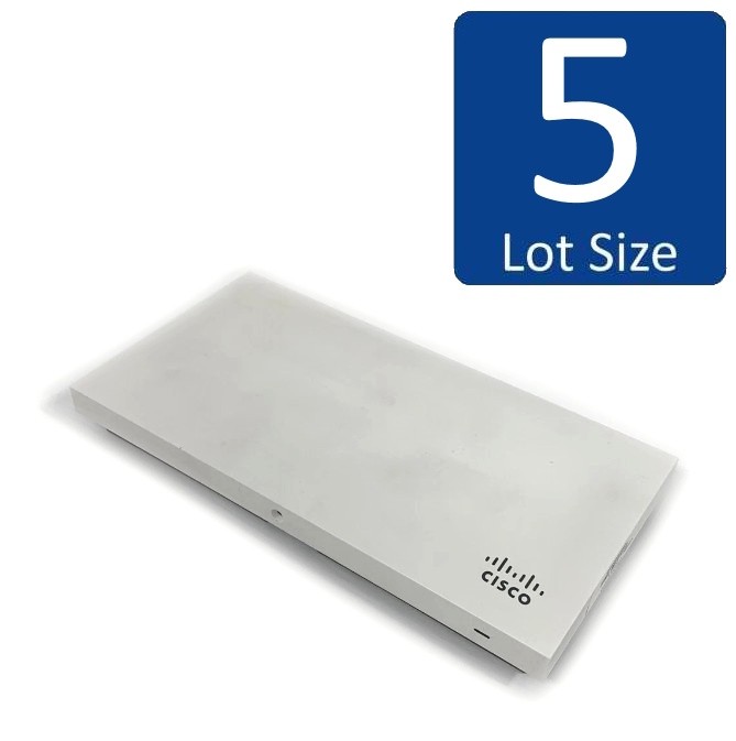 Lot of 5 Cisco Meraki MR33-HW MRSeries Cloud Managed Access Points w/ Brackets
