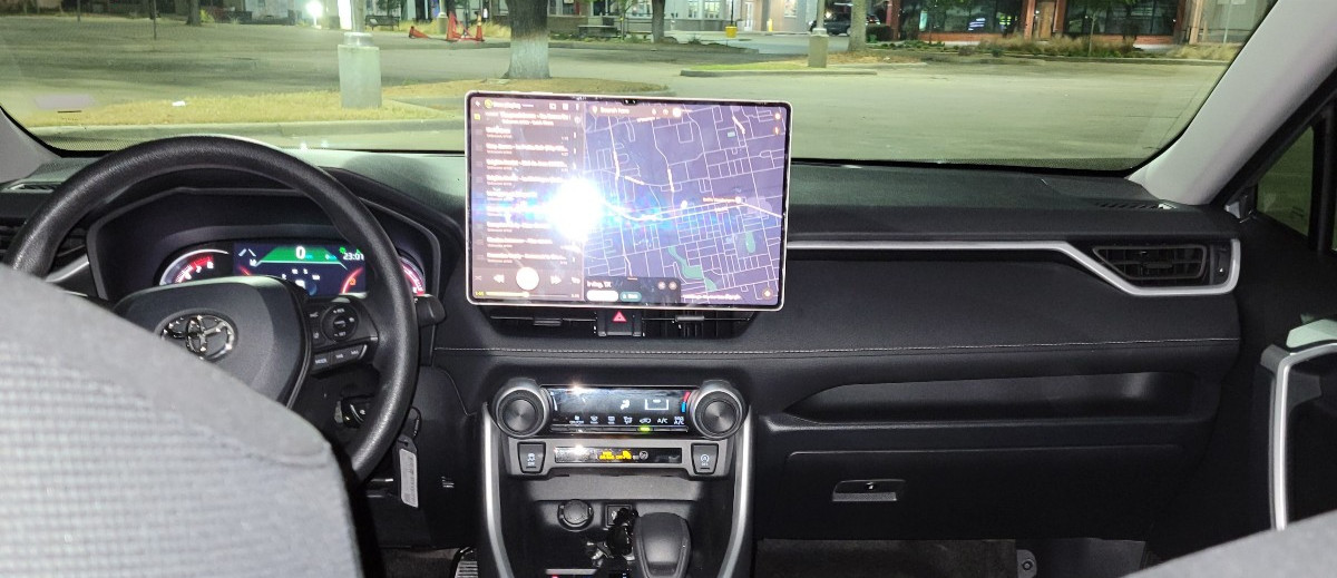 TABLET DASH MOUNT FOR TOYOTA RAV4 2023-2025 LE, SE, XLE - READ!
