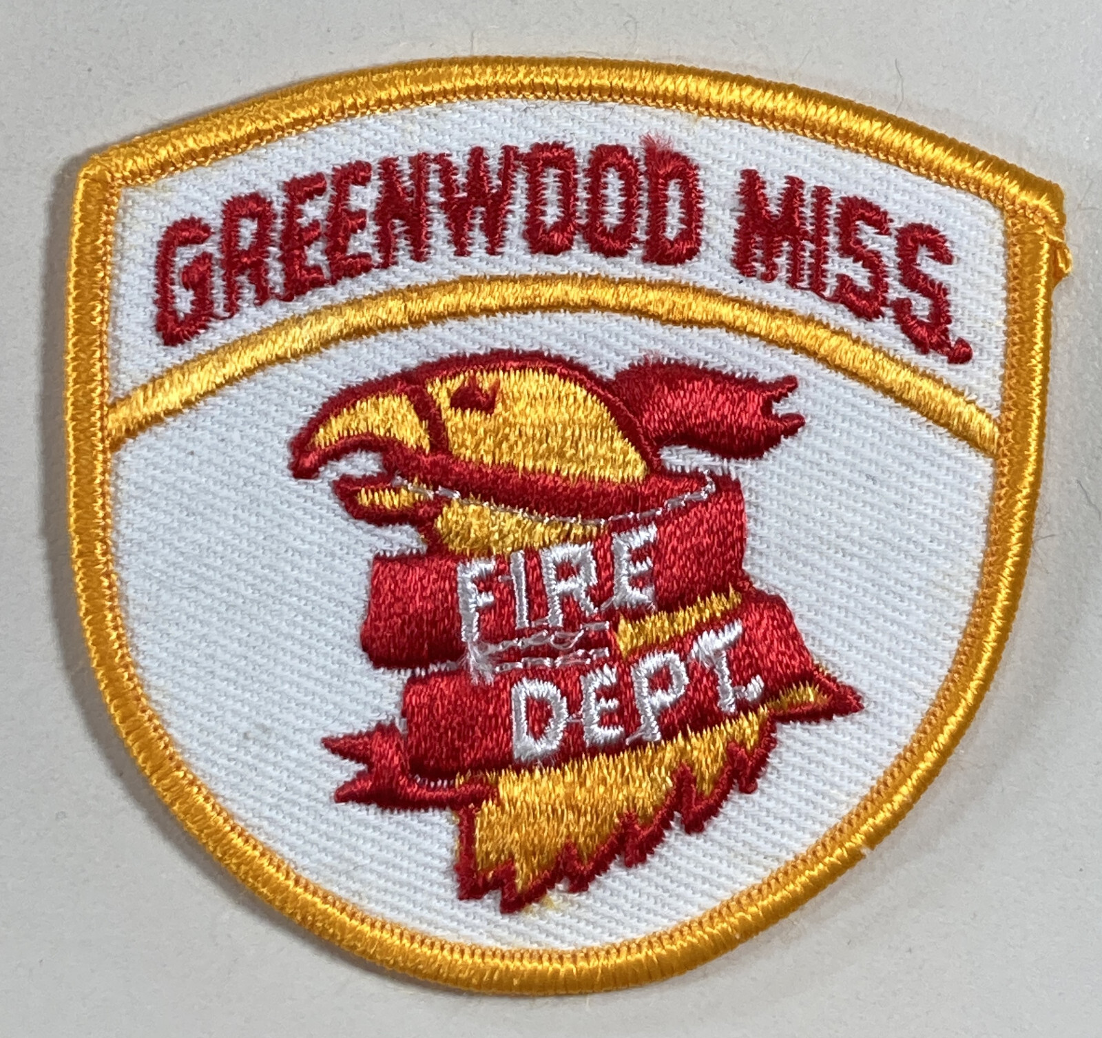 Greenwood Mississippi Fire Dept Patch