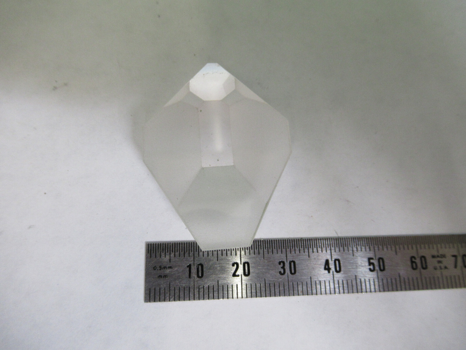 NIKON JAPAN RARE PRISM GLASS OPTICS MICROSCOPE PART AS PICTURED X4-A-37
