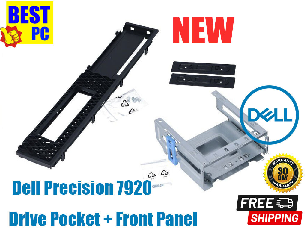 New Dell Precision 7920 M5K7H Drive Pocket IB43IKM00+ Front Panel IB51FJS00-600