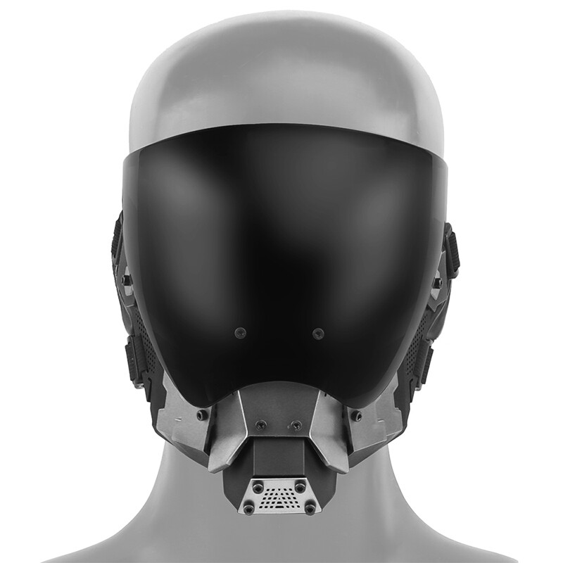 WoSporT Cyberpunk Full Face Mask Cosplay Halloween Gear w/ Antifog Lens Hunting