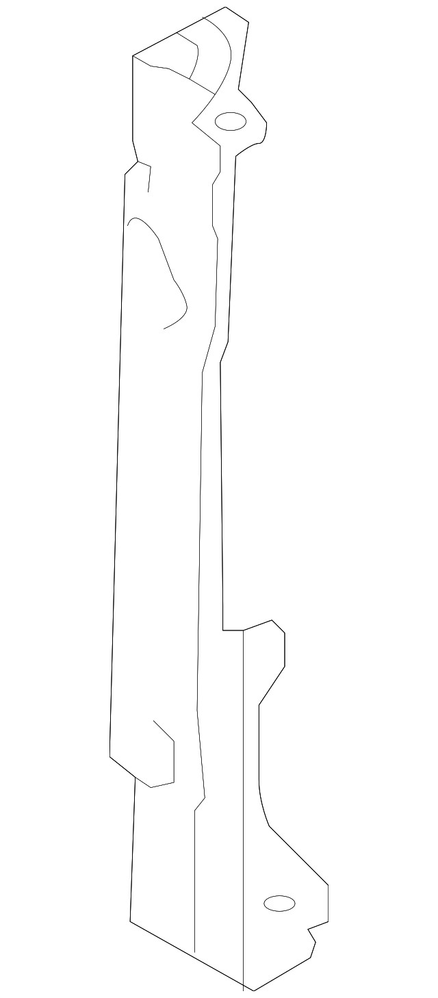 Genuine BMW Radiator Bracket 17-11-7-848-787