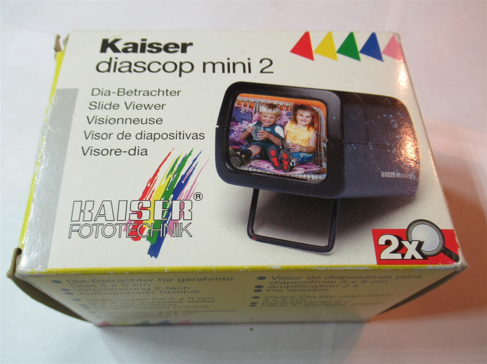 Kaiser fototechnik diascop mini 2 slide viewer