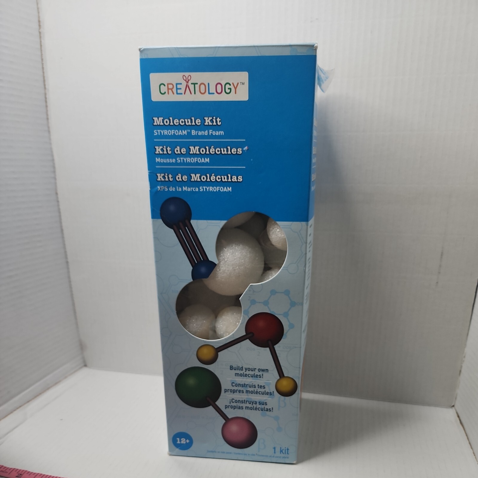 Molecule Model Kit All White open box Creatology (Rvb3)