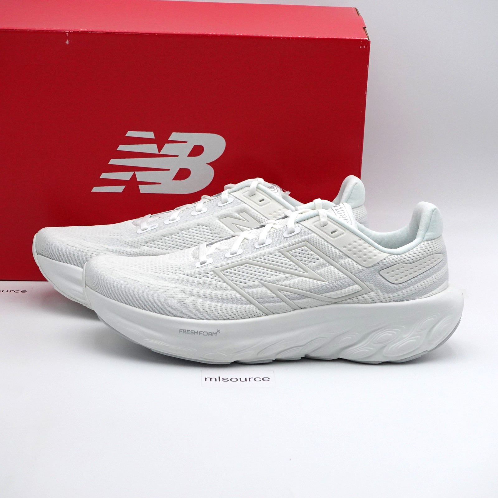Size 11.5 WIDE 2E Men's New Balance Fresh Foam 1080 V13 Shoes W1080W13 White