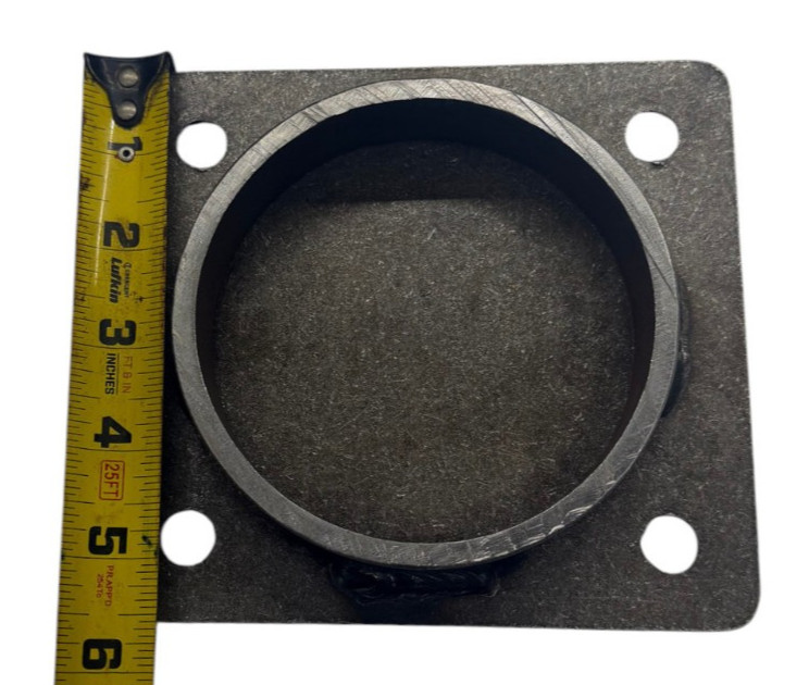 Lally Column 3.5” Springfield Plate 5.5”x6”x 1/4”