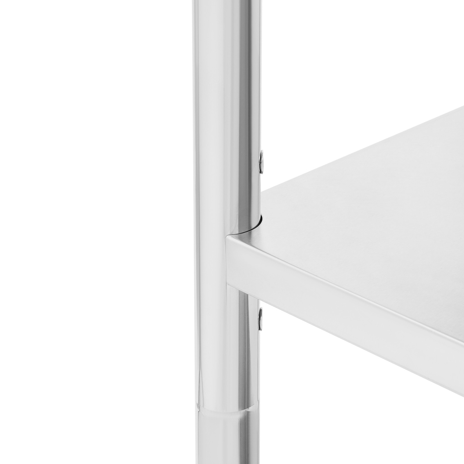 Work Table Commercial Work Table with Adjustable Under Shelves 3-Tier Work Table